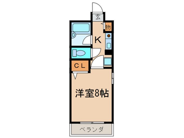 ハイネス修芳の物件間取画像